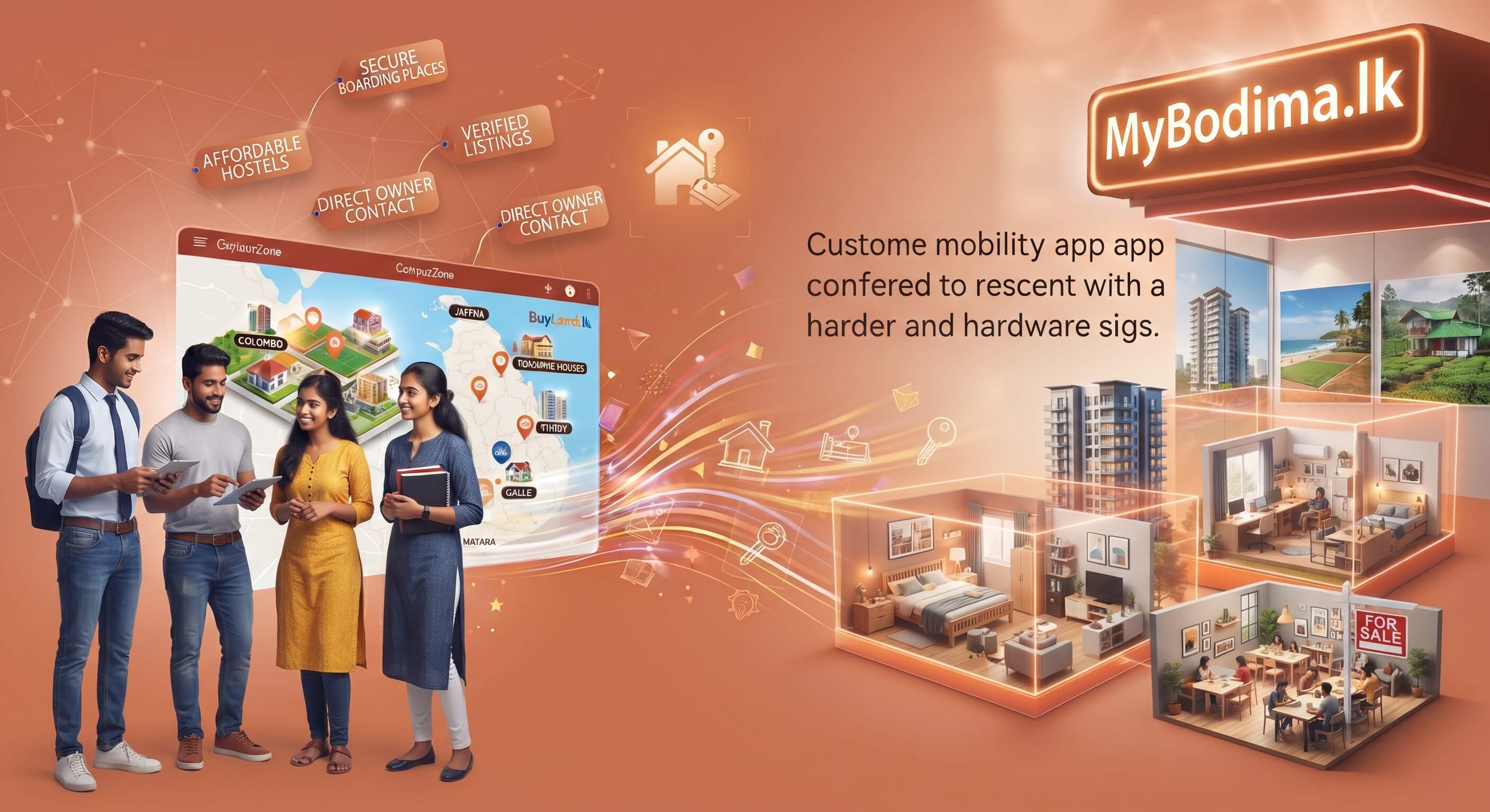 MyBodima.lk: Find Accommodation, Simplified.